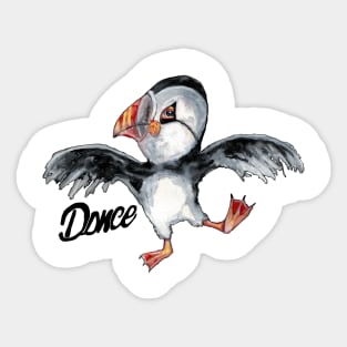 Puffin Dance Sticker